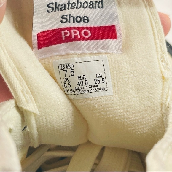 Vans Old Skool Pro Classic White/Black Sneaker Size 9 Women - Picture 8 of 9